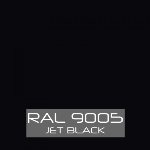 RAL 9005 Jet Black